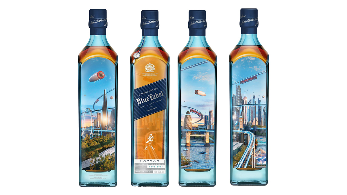 Johnnie Walker Blue Label Cities of the Future 2220