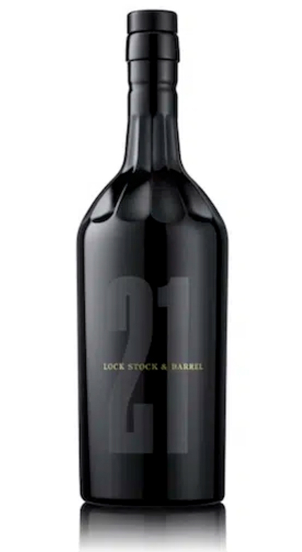 Lock Stock & Barrel 21-Year bottle
