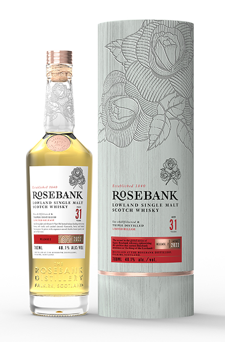 Rosebank 31 yo Bottle & Cylinder USA