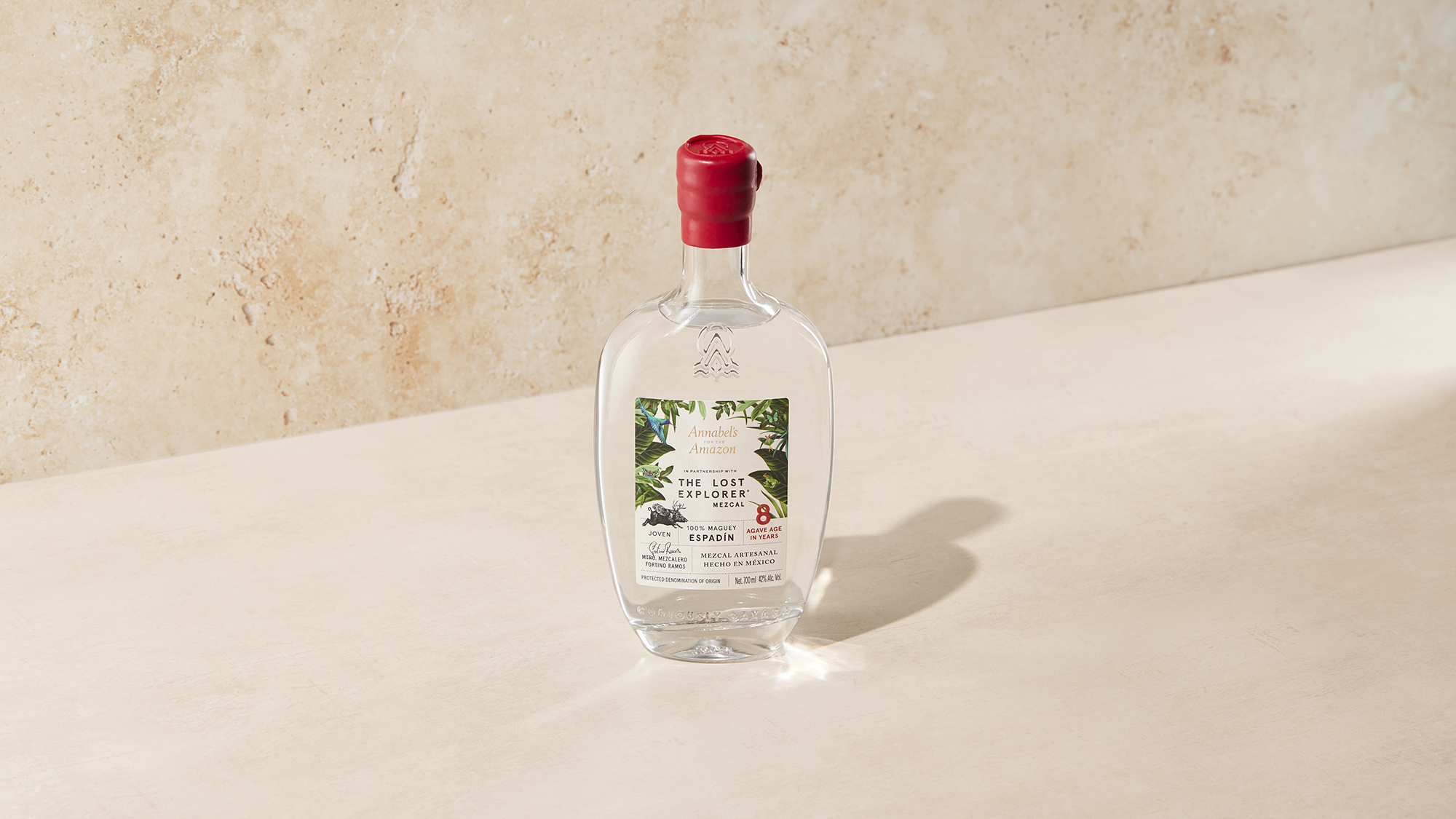 Annabel’s x The Lost Explorer Mezcal bottle