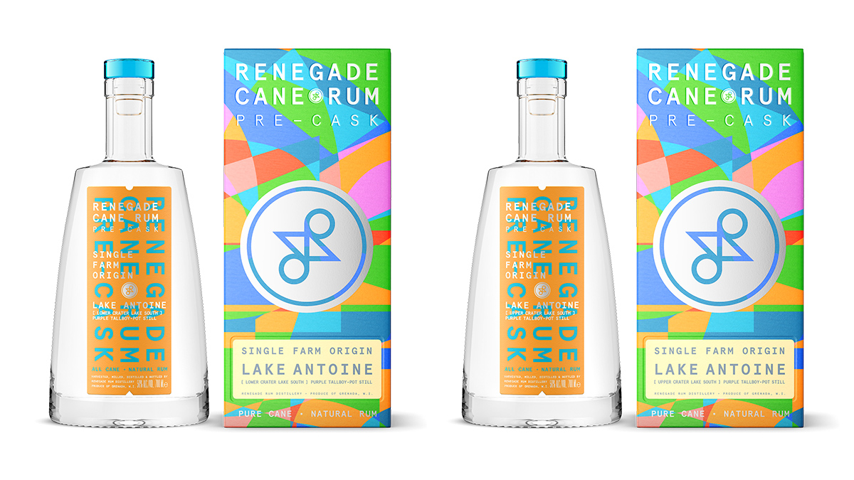 Renegade Rum Pre-Cask Collection - Single Farm Origin- Lake Antoine - Lower Crater Lake South and Upper Crater Lake South