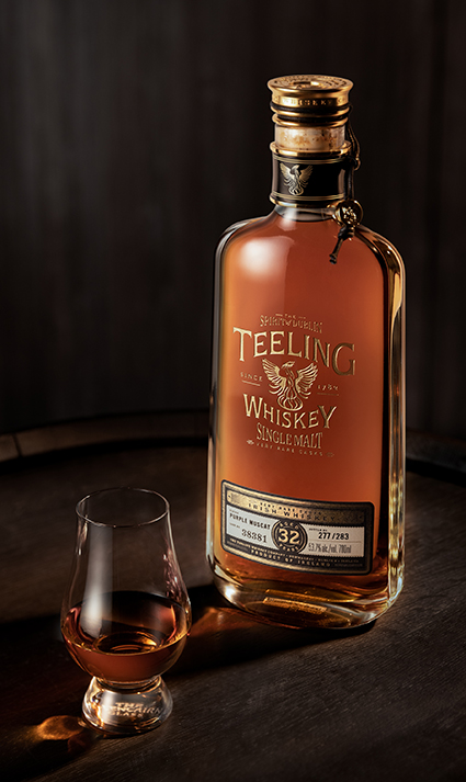 Teeling 32-Year-Old Single Malt Irish Whiskey Purple Muscat Finish