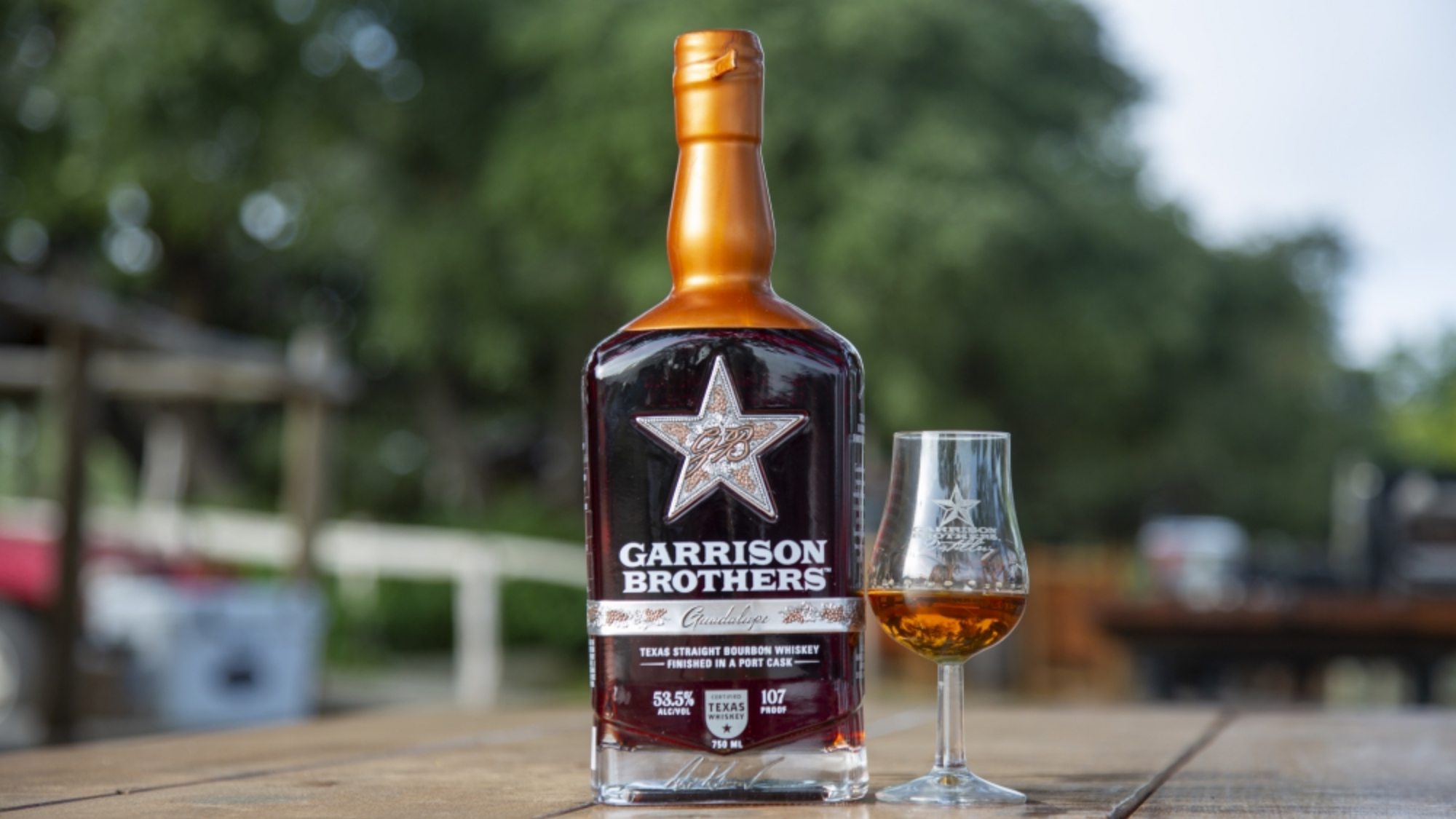 Garrison Brothers Guadalupe Port Cask Finished Bourbon